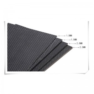 High temperature resistant carbon fiber board