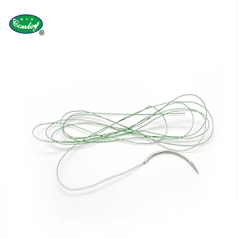 Medical Disposable Sterile Polyester Surgical Needle Suture Featured Image