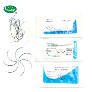 Medical SILK Surgical Needle Suture
