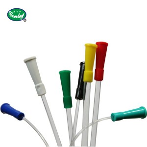 Medical Sterile Catheter Disposable PVC Catheter With Finger Tip