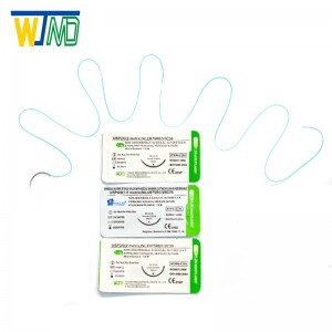 Medical Disposable Nylon Surgical Needled Suture