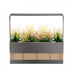 Flower Pot With Light For Pathway & Landscape Decorative Lighting