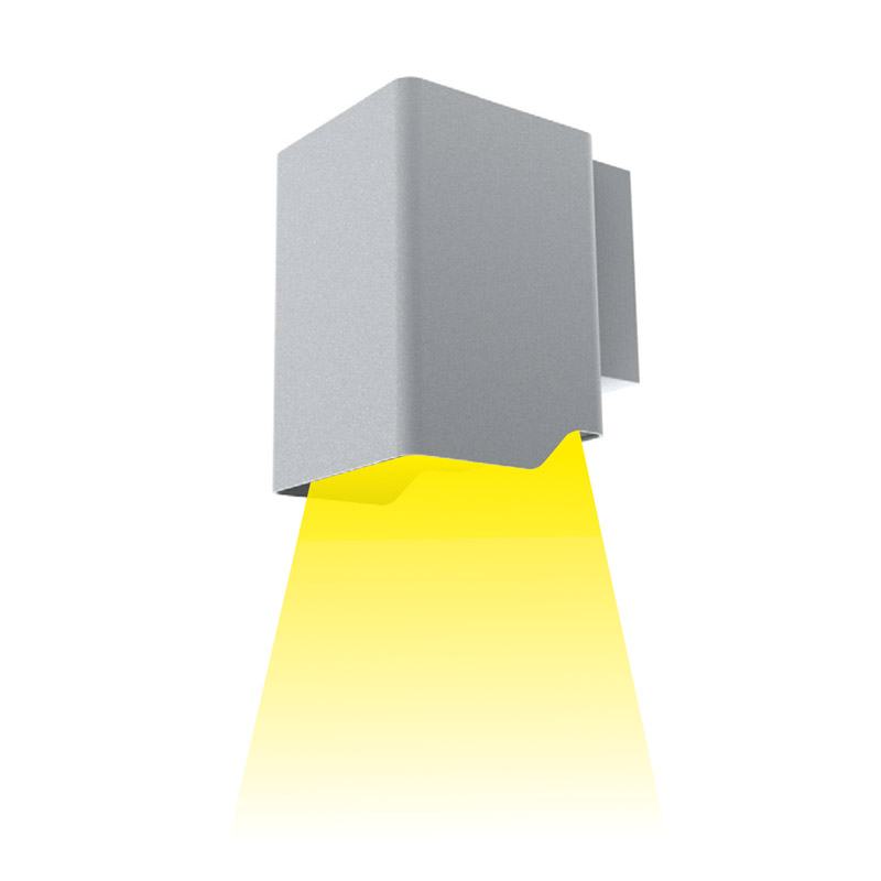 2022 Good Quality Spotlight Outdoor Lights - Modern Outdoor LED Wall Lamp 6W Porch Wall Lights – Wanjin