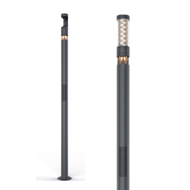 Hot New Products Bollard Light Fixtures - LANGCHAO Led Bollard Light WJUL-D203, Light Column Pedestrian Lighting – Wanjin