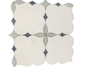 High Quality Marble Waterjet Mosaic Tile Bathroom Stone Wall Mosaic