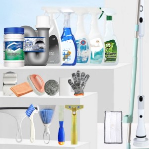 Marble mosaic floor and wall cleaning tools