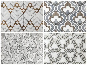 Natural Marble Mosaic Tiles & Pattern For Decorative Wall Pictures