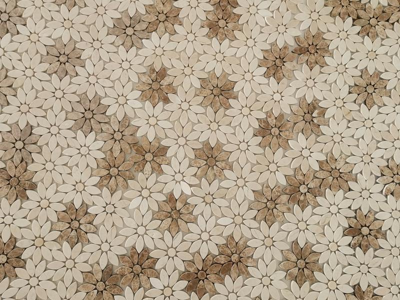 The Timeless Elegance of Waterjet Marble Mosaic Tiles