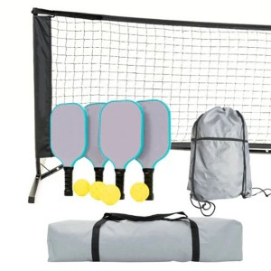 Pickleball Net And Paddles
