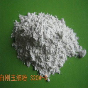 Alumina 99.5% white corundum sand fine powder capacitive crystal