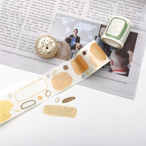 Printing Wrapping Labels Paper Washi Japanese Decorative Adhesive Stationery Masking Tape