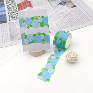 Silver Foil Masking Instagram Facebook Japanese Printed Paper Washi Tape