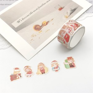 Masking Rainbow Glitter Custom Printed Washi Tape
