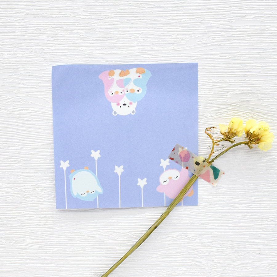 Cartoon Memo Colorful Sticky Notes Scrapbooking Sticker Work Reminder Notes 