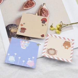 30 Pages Paper Stickers Cartoon Sticker Planner Scrapbooking Sticky Notes Memo Pad