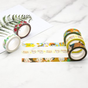 America Pattern Design Pape Airplane Travel American Summer Tea Party Washi Tape