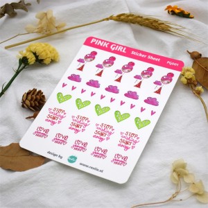 Custom New Classic  Daily Weekly Variety Planner Stickers