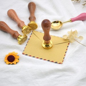 China Gold Supplier for Arts And Crafts Bendable Wire - Beautiful custom wax seal stamp various handle – Washi Makers