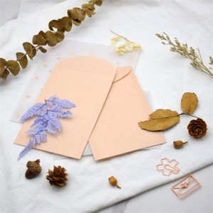 Bulk Summer Wedding Invitations Ink Printing Translucent Vellum Paper Envelope