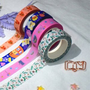 Decoration Colorful Paper Diy Scrapbooking Crafts Wrapping Foil Washi Tape