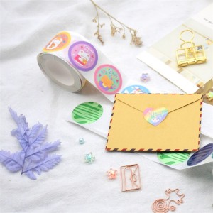 Design Decoration Cute Animal Colorful Custom Foil Washi Tape