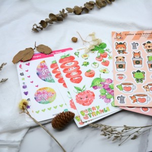 Wholesale Personalize Design Weekly Planner Sticker For Student