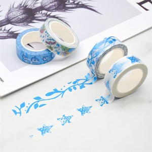 Roll Sparkle Packing Tear Solid Color Smysteriou Stamp Washi Tape