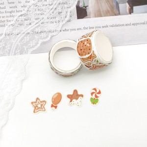 Colored Foil Clear Shiny Pet Masking Colorful Combination Washi Tape