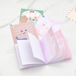 Logo Printed Notepads Custom Memo Pads Stationery School Supplies Marble Sticky Notes