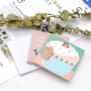 Rectangle Planner Stickers Stationery Custom Creative Print Sticky Notes Memo Pad