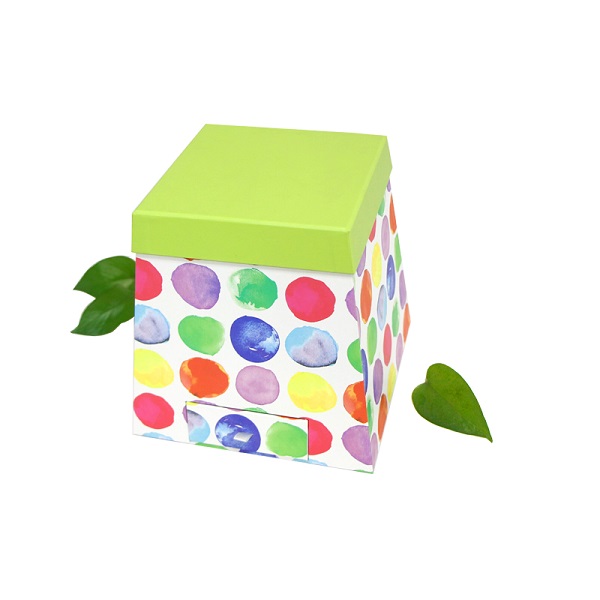 Trapezoidal shape drawer rigid gift box 1