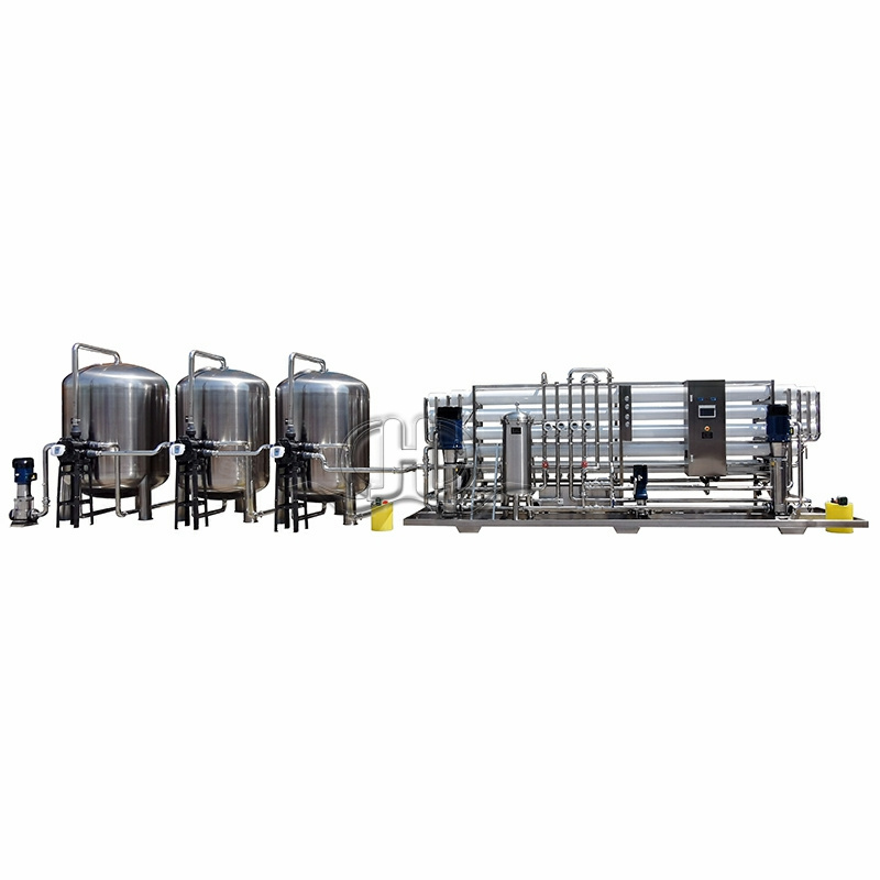 Grutte kapasiteit Deionized Two Stage Reverse Osmosis Water Treatment Machinery