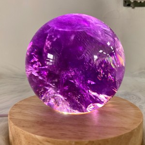 Healing Amethyst Quartz Crystals Sphere Natural Crystal Ball