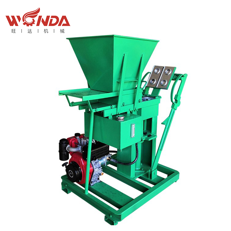 Factory selling Brick Making Machinery In China - WD2-15 Interlocking ECO Brick Making Machine – Wangda