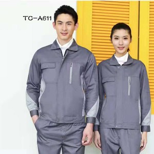 Spring And Autumn Long-Sleeved breathable washable and wearable Construction Factory Workshop  Engineering Tooling Uniforms Auto Repair