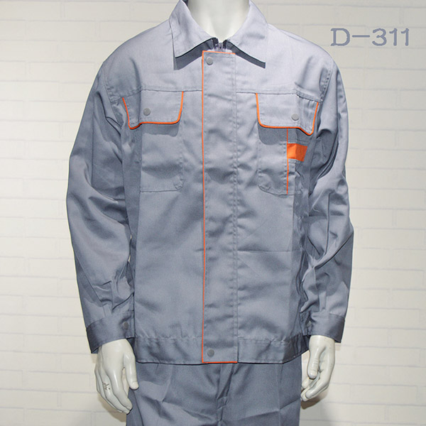 Spring And Autumn Summer Wear Orange Block  Wear-Resistant And Breathable Auto Repair Tooling Factory Workshop  Uniforms