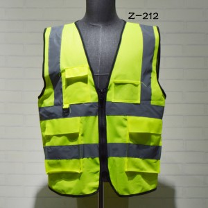 China wholesale Black Reflective Work Pants - Reflective Vest Mine Police Security Safety Labor Insurance Work Vest – Wanglianghao
