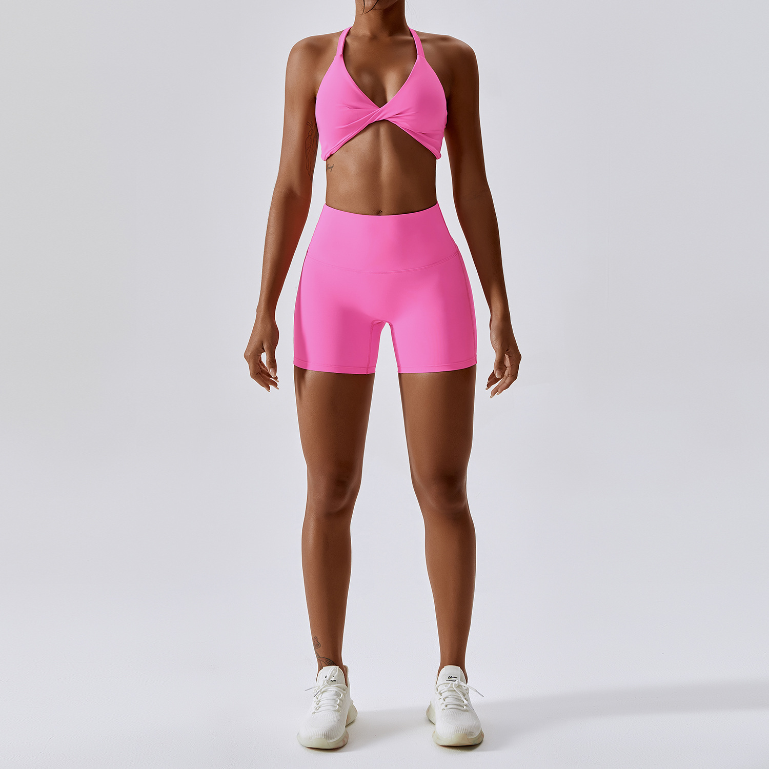 best gym leggings set bright colors