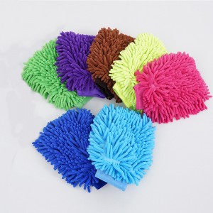 Chenille Car Wash Towel Glove