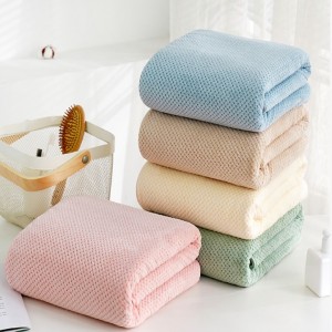 Coral Fleece Face Towel Microfibre Bath Towels