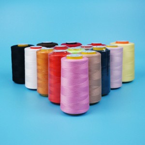 100% Polyester sewing thread 42/2/3 for sewing and knitting