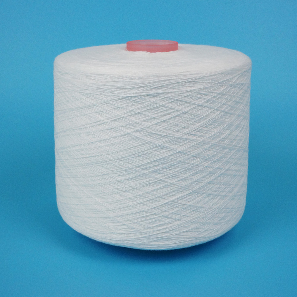 China 100pct Polyester Yarn For Sewing Thread On Dyeing Tube