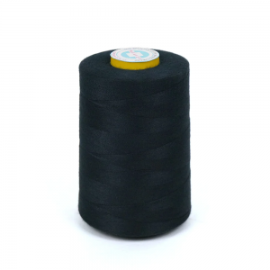 40/2  Dyed Spun 100% Polyester Yarn Black Sewing Thread