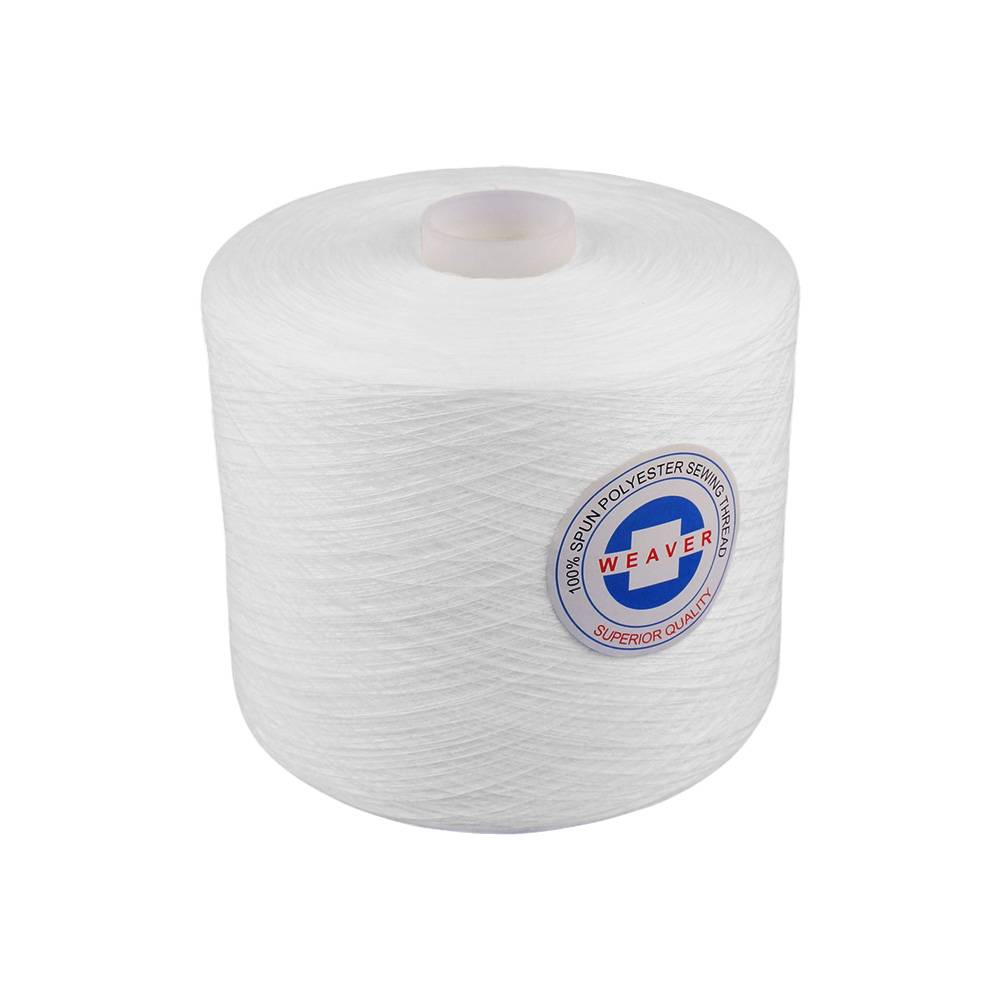 OEM Customized 100 Spun Polyester Sewing Thread - hilo de coser 42/2 polyester sewing thread – WEAVER