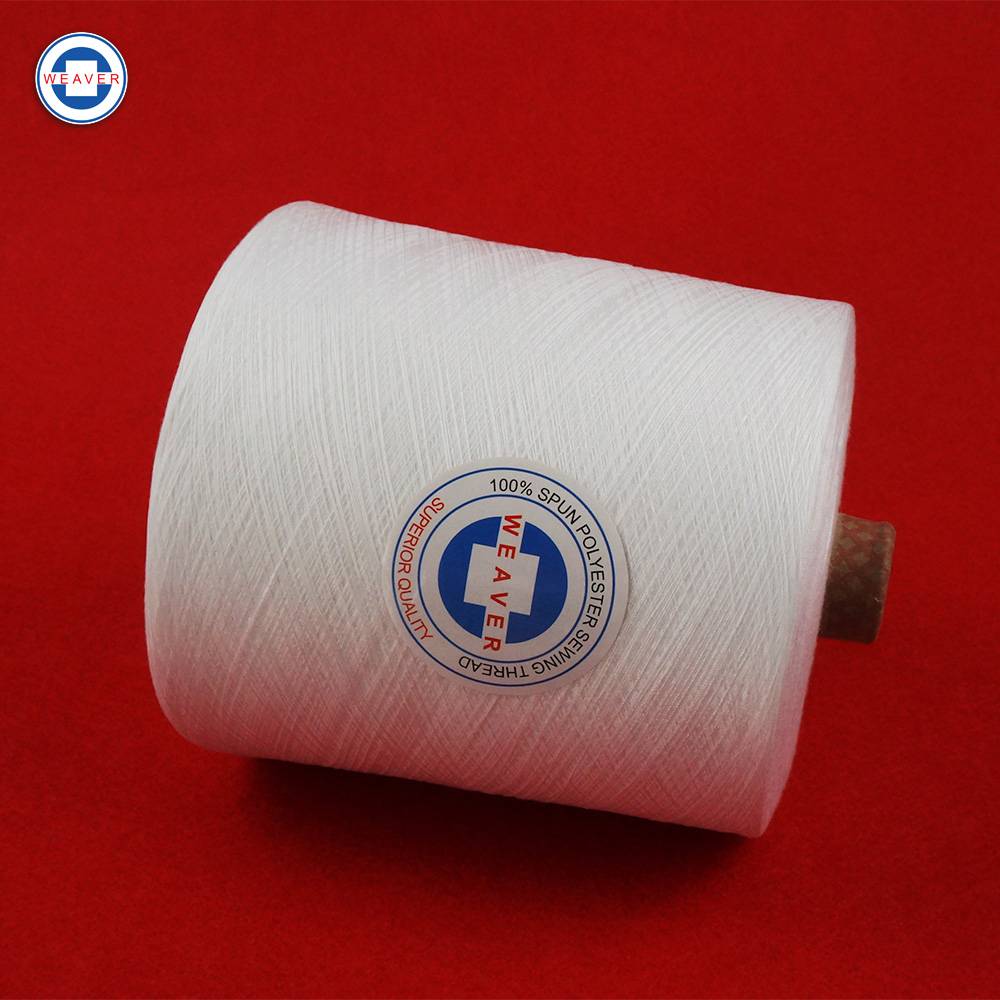Factory Wholesale 100% Spun Polyester Yarn Tfo Twist Raw White Hilo De  Coser 20/2 20/3 40/2 42/2 50/2 50/3 - China Spun Polyester Yarn and Spun  Polyester Sewing Thread price