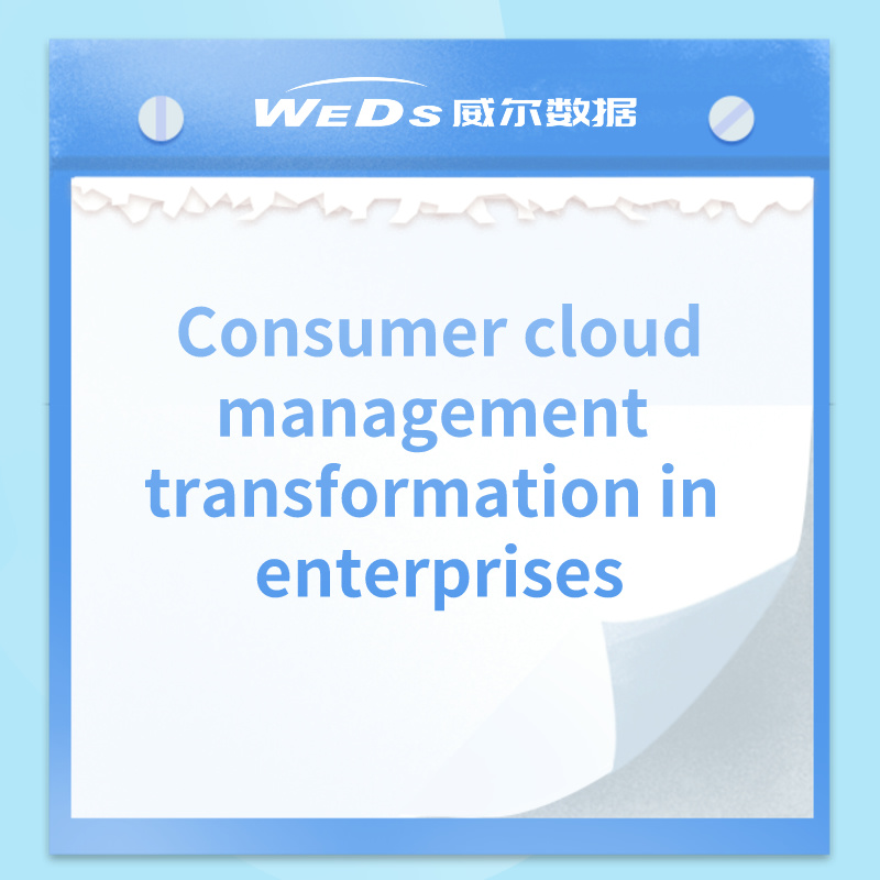 Consumer cloud management transformation in enterprises
