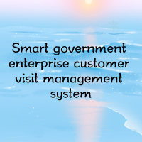 Smart government enterprise customer visit management system