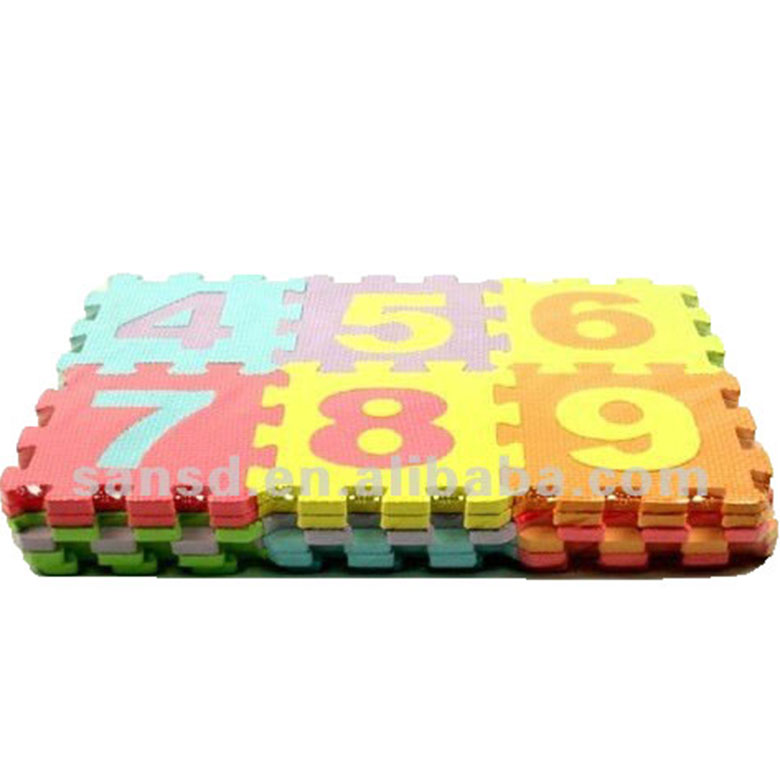 Numbers Puzzle Learning Foam Mats