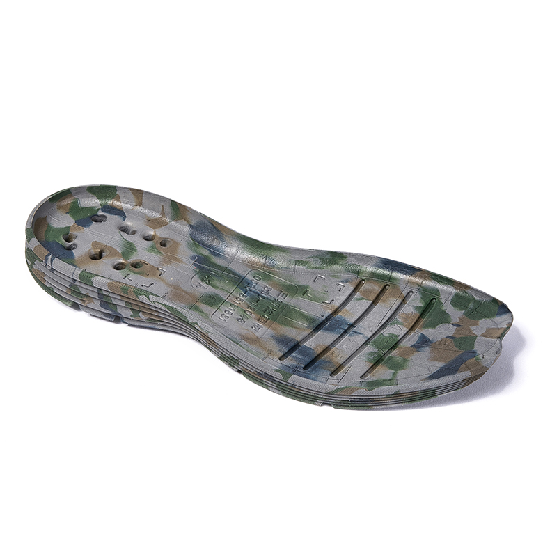 New design custom camouflage pattern rubber sole shoes