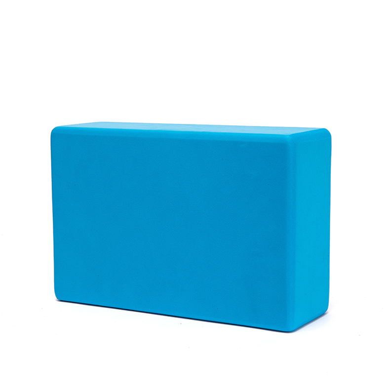 Free sample for Laminated Rubber Yoga Mat - 3"x6"x9" factory direct eco pilates blue meditation workout non-slip anti skid personalised yoga block – WEFOAM